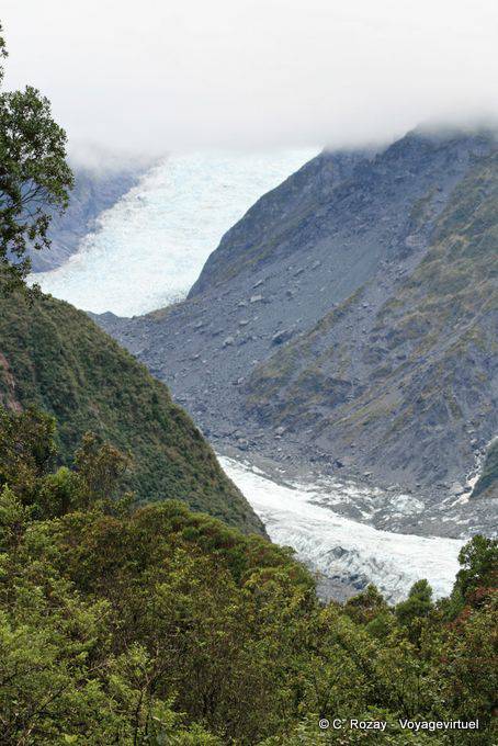 Nube o Te Moeka Tuawe, Fox Glacier, Costa Occidental - Nueva-Zelanda