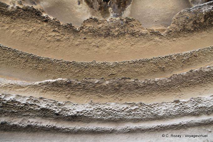 Escultura natural de increíble debido a la erosión, Paparoa Parque, Truman Track, Costa Occidental - Nueva-Zelanda