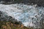 Hielo en el Parque Nacional Westland Tai Poutini, Fox Glacier, Costa Occidental, Nueva-Zelanda.