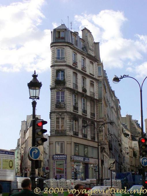 Ángulo estrecho vivienda Clery Bonne Nouvelle, París, Francia