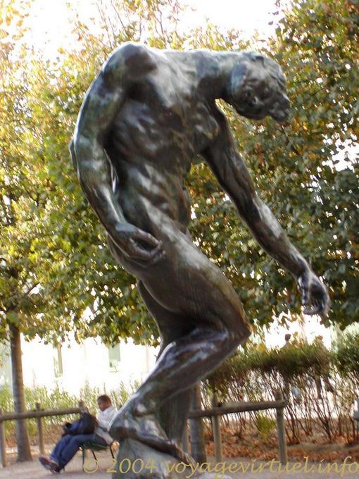 Gran Sombra, Rodin, Jardín de las Tullerías, París, Francia