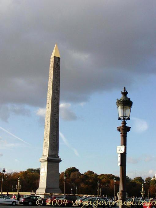 Oro Pointe, Obelisco de Luxor, Place de la Concorde, París, Francia
