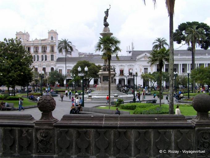 Plaza Grande o la Independencia, Quito -Ecuador