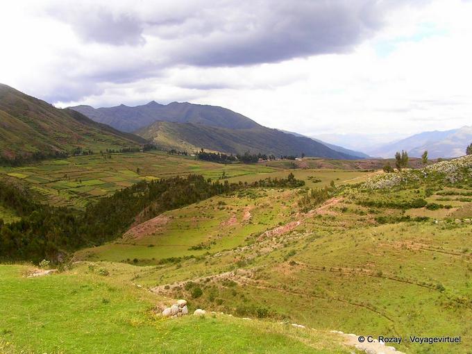 Panorama del Valle Sagrado -Perú