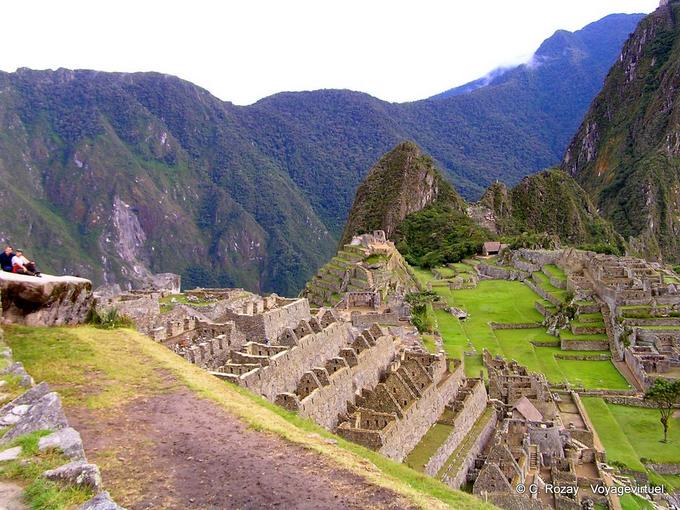 Barrio habitado arriba (Hanan), Machu Picchu -Perú