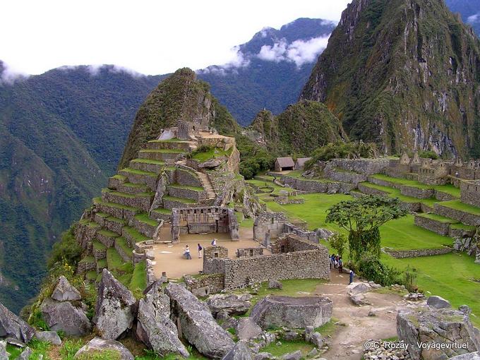 El lugar sagrado (plaza Sagrado), Machu Picchu -Perú