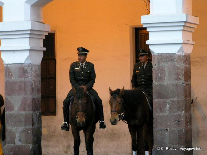 Policía Montada, Quito -Ecuador
