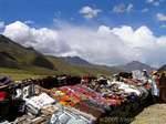 Stall la frontera Puno-Cusco, Raya, El Cóndor Andino, Perú.