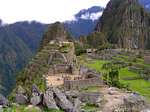 El lugar sagrado (plaza Sagrado), Machu Picchu, Perú.