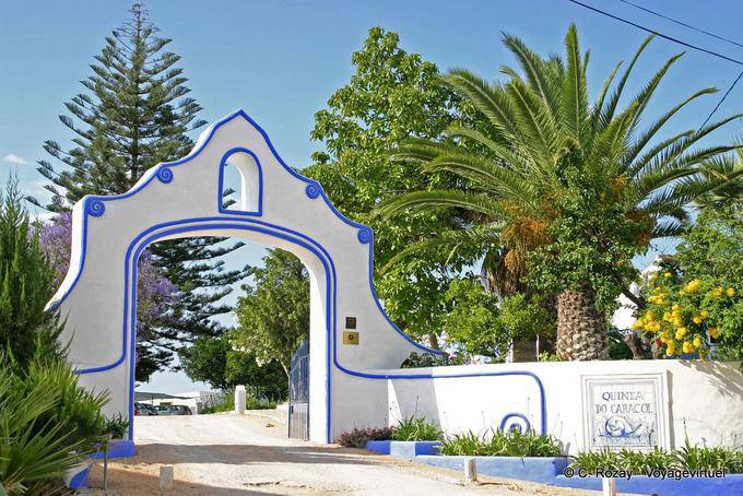 Entrada a la Quinta Caracol, Algarve - Portugal