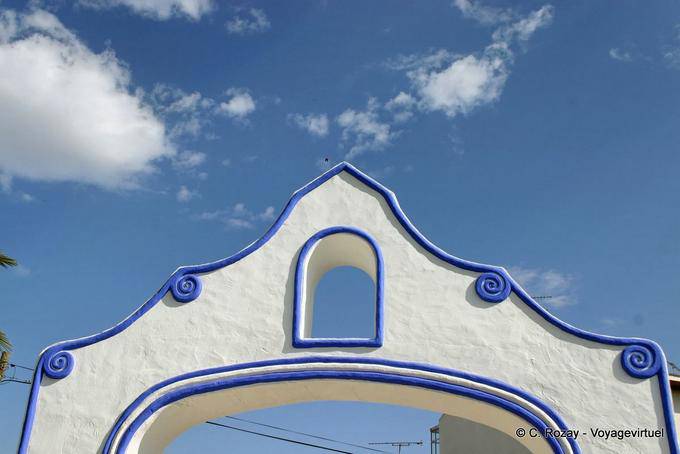 Azul en azul, Quinta Caracol, Algarve - Portugal