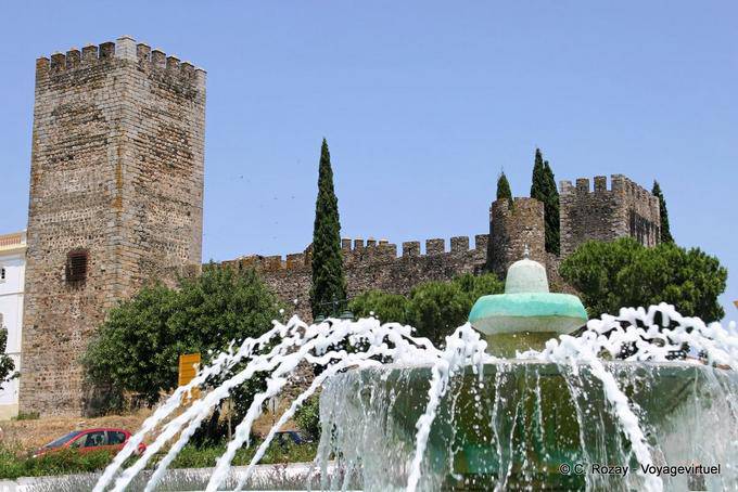 Muros del castillo, Alter do Chão - Portugal