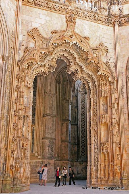Funeraria portal manuelino Rotonde, Monasterio de Batalha - Portugal