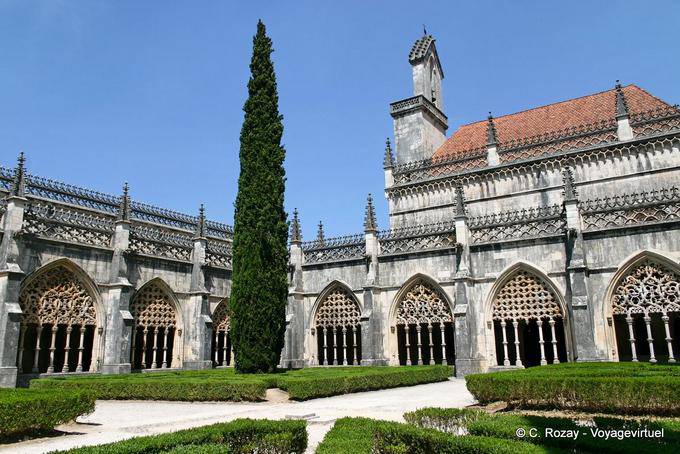 Exteriores del claustro del rey João I, Convento de los Dominicos de Batalha - Portugal