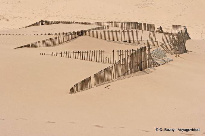 Geometría de arena, Playa de Bordeira, Carrapateira - Portugal