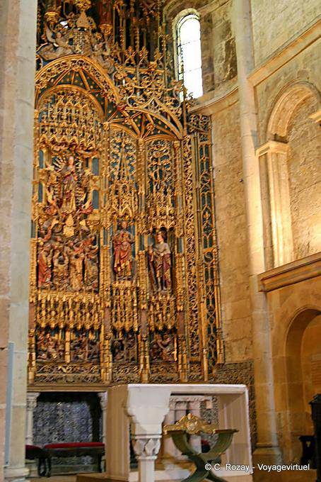 El altar mayor, Sé Velha, Coimbra - Portugal