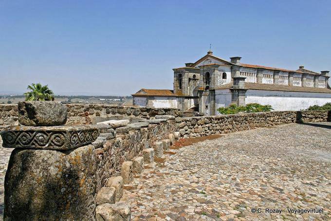 Pavimentación antigua del Foro Romano, Évora - Portugal