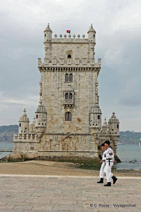 Los marineros últimos Torre de Belém, cara norte, Lisboa - Portugal