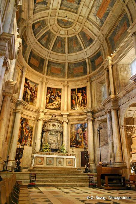 El altar mayor, Monasterio de los Jerónimos, Lisboa - Portugal