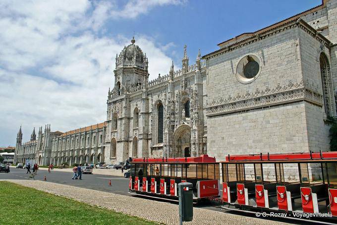 Monasterio de los Jerónimos, visión general, Lisboa - Portugal