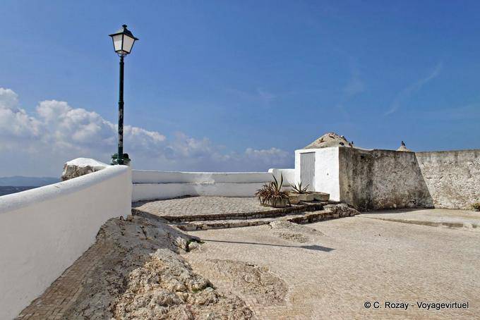 Situada en el norte del acantilado, Sitio de Nazaré - Portugal