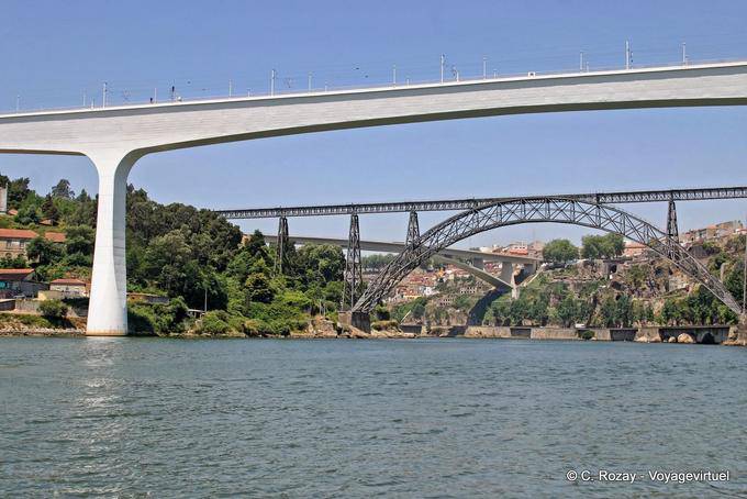 Puentes de Oporto (D. Henrique Maria Pia) - Portugal