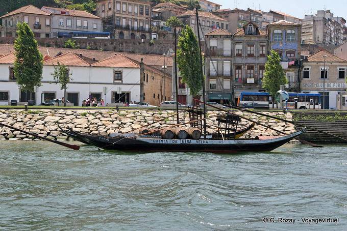 Nova de Gaia, la rabelos Quinta da Eira Velha - Portugal