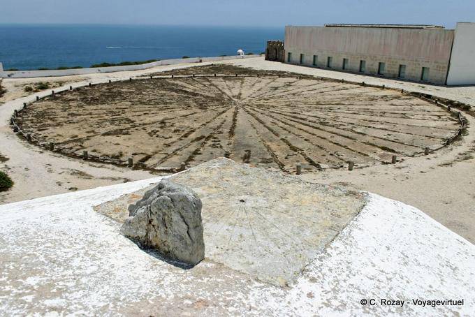 La Rose des Vents, la Fortaleza de Sagres - Portugal