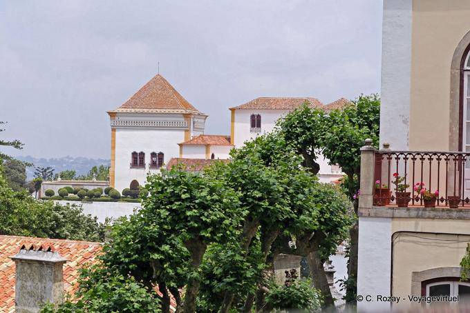La parte posterior del Palacio Nacional, Sintra - Portugal