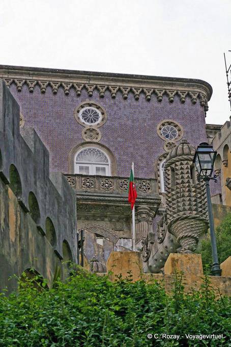 Palacio da Pena, una mezcla de estilos arquitectónicos, Sintra - Portugal