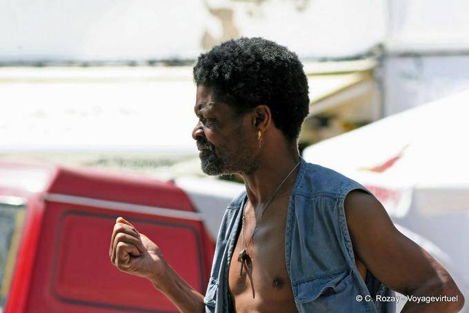 El hombre de la pendiente, Tavira - Portugal