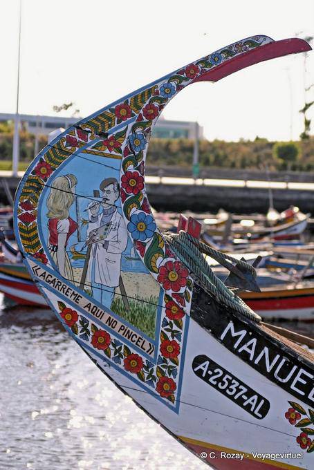 Llévame aquí (Agarre-me aqui hay pincel), Moliceiro, Torreira - Portugal