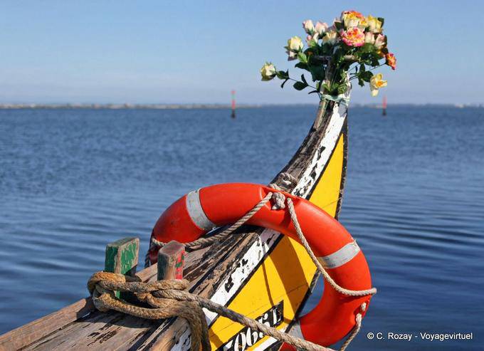 El arco decorado con un ramo, Torreira - Portugal