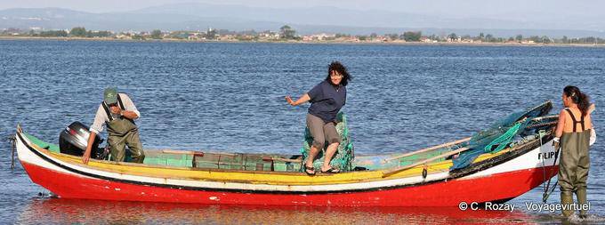 Volver a la pesca de mariscos, Torreira - Portugal