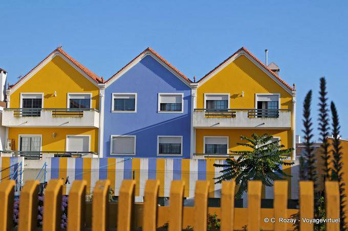 Colores casas, Torreira - Portugal