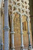 Concéntrese en manuelino, Batalha, Portugal.