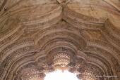 Batalha, los detalles de la capilla sin terminar, Portugal.