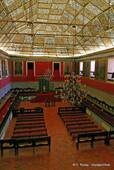 Sala dos Capelos o Gran Salón de Actos, la sala principal de la Universidad de Coimbra, Portugal.