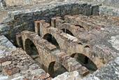 Las ruinas de los Baños, Conimbriga, Portugal.
