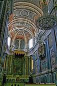 Nave bóveda de la Catedral de Nuestra Señora de la Asunción, Évora, Portugal.