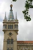 La torre del Ayuntamiento, Sintra, Portugal.