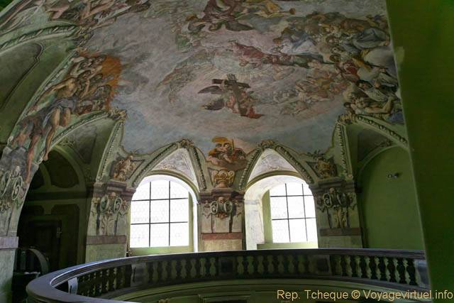 L'intérieur de la coupole mesure 50 m, Église Saint-Nicolas (Kostel sv. Mikuláše), Malá Strana - Praga, República Checa