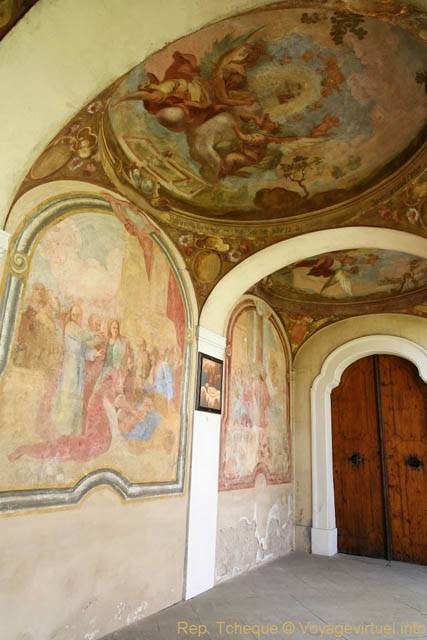 Fresques du cloître de l'église Notre-Dame de la Victoire (Couvent de la Montagne Blanche), Bílá Hora - Praga, República Checa