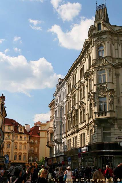 Immeuble à l'angle de Havelska et Melantrichova - Praga, República Checa