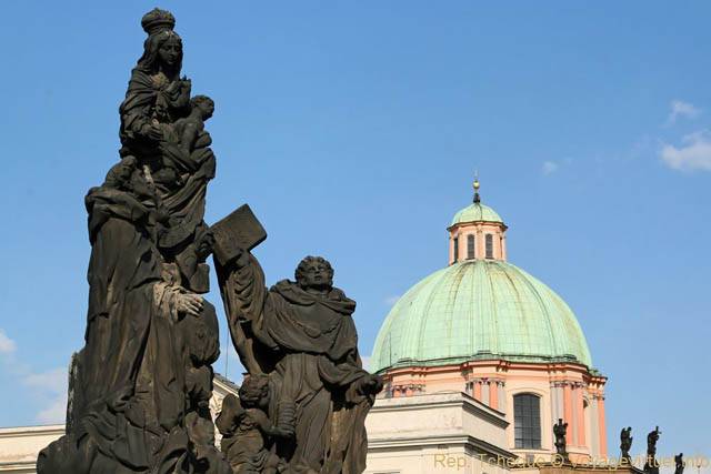 Karluv Most, Notre-Dame et saints Dominique et Thomas d’Aquin, Thomas Brokoff, Pont Charles - Praga, República Checa