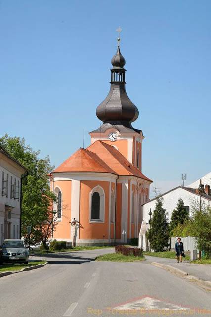 Village de Kladruby, son église - Praga, República Checa