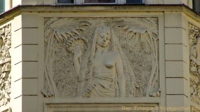 Maiselova, la princesse étrangère, angle de Široká - Praga, República Checa