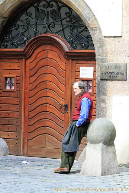 L'homme au tablier, Melantrichova - Praga, República Checa