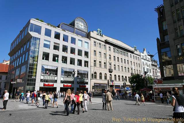 Mustek, quand la modernité s'accole à l'histoire - Praga, República Checa