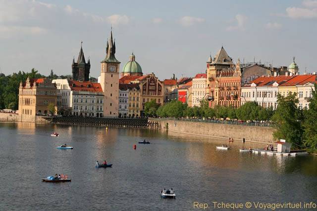 Panorama Karlovy Lazne Novotneho Lavka - Praga, República Checa